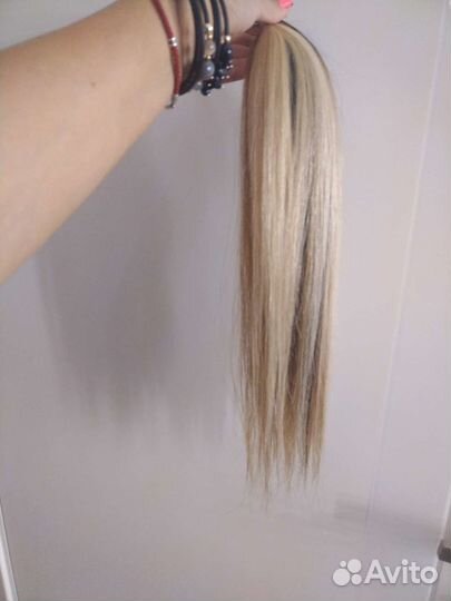Волосы для наращивания славянка 50 см