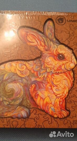 Деревянные пазлы Заяц