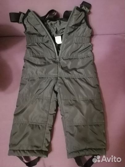 Штаны детские теплые