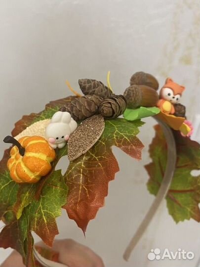 Ободок на праздник осени