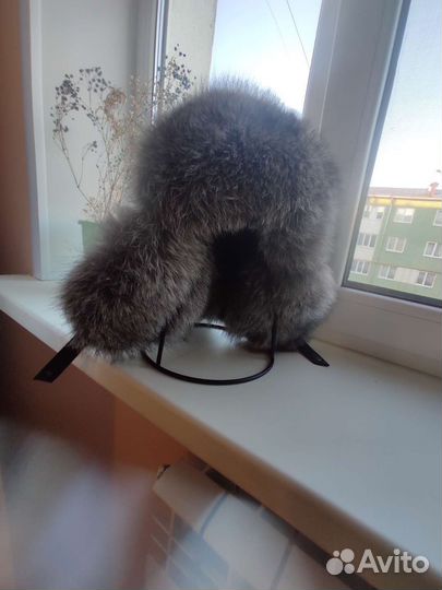 Шапка ушанка мужская норка