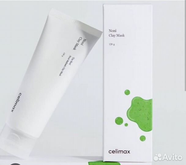 Очищающая глиняная маска Celimax Noni