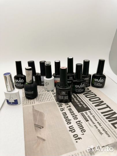 Гель лак для ногтей бу