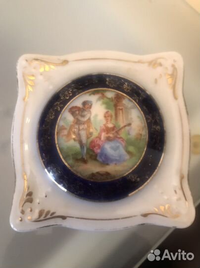 Шкатулка фарфоровая, Германия