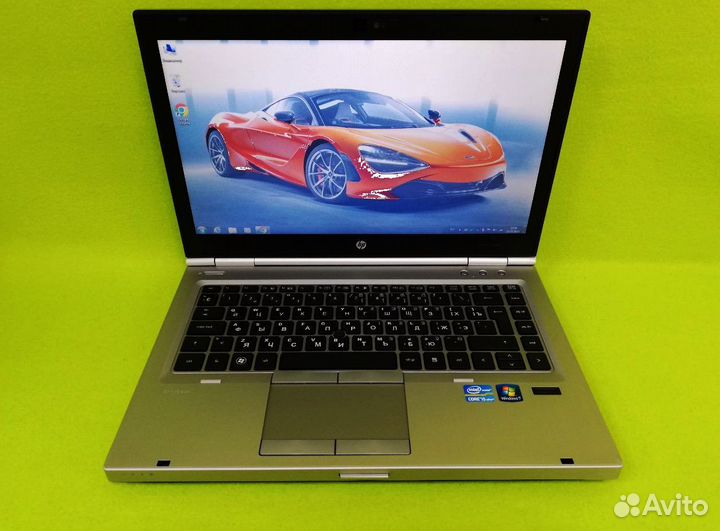 Мощный бу Ноутбук Нр ElaiteBook i5/экран 14/SSD