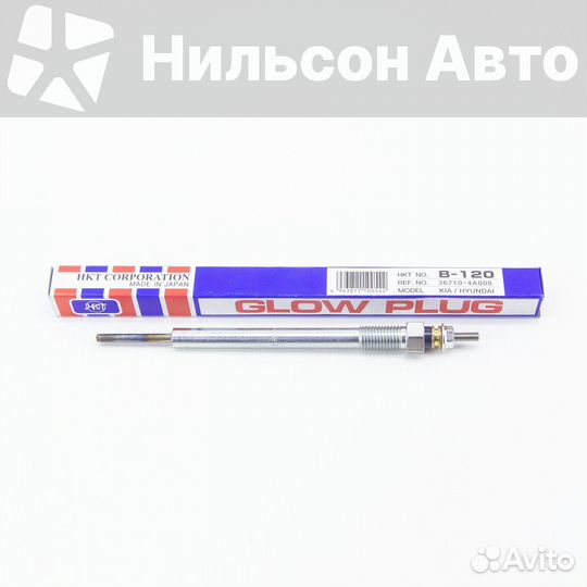 Свеча накала hyundai, HKT