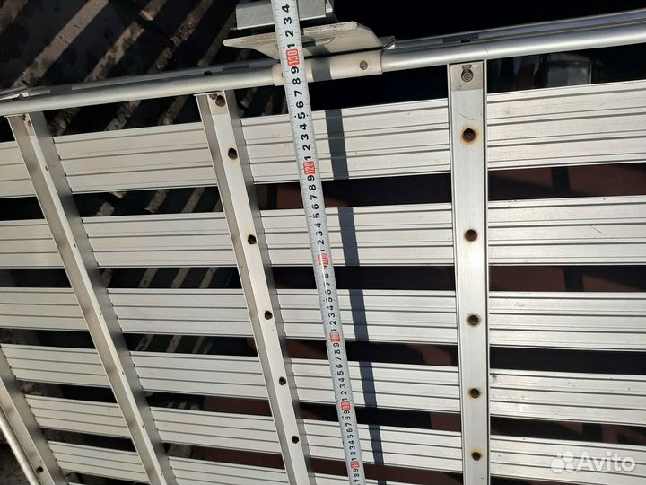 Багажник на крышу экспедиционный, алюминиевый