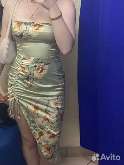 Шелковое платье