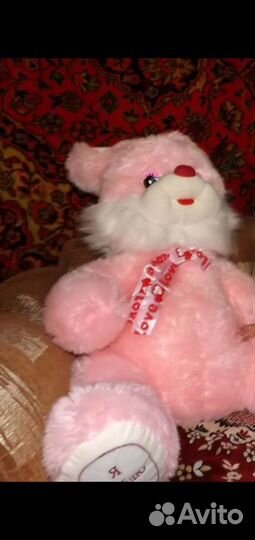 Мягкая игрушка заяц