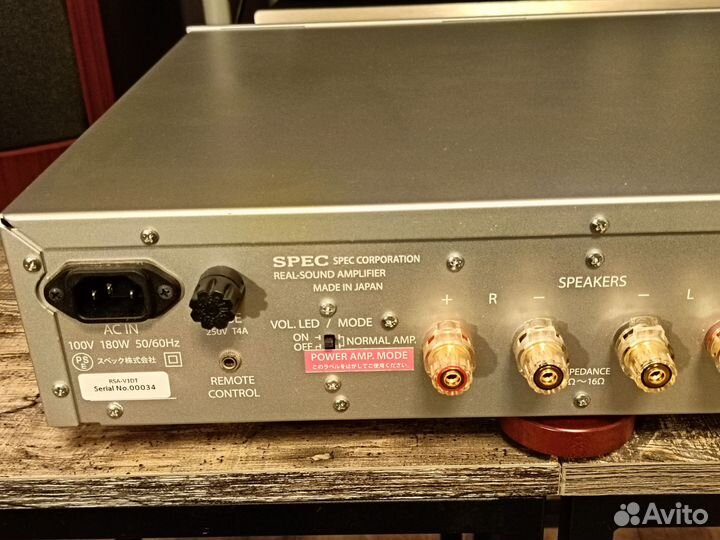 Усилитель Spec RSA-V1 Japan Hi-End