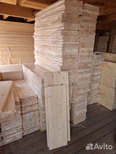 Ступень для лестницы из ели