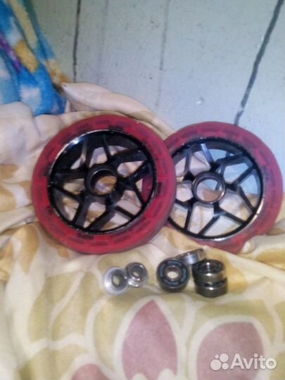 Колёса на трюковой самокат