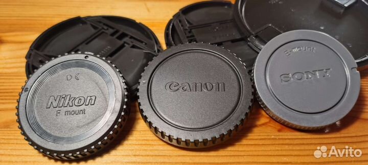 Крышки для объектива и камеры, бленды