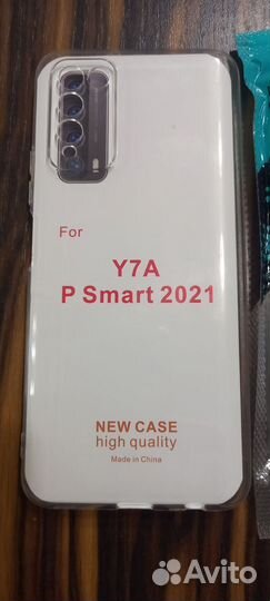 Чехол силиконовый huawei P Smart 2021