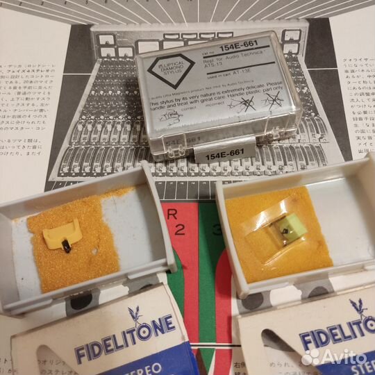 Игла (вставка) звукоснимателя Empire, ADC, Elac