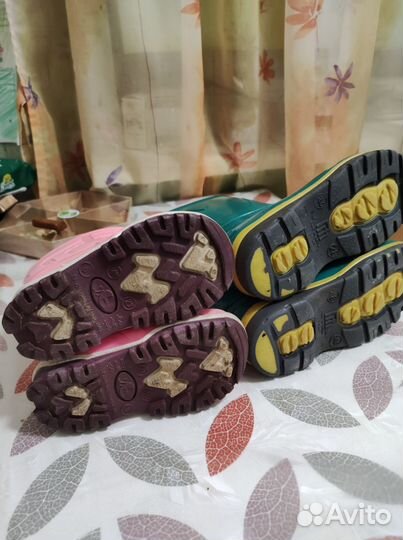 Сапожки резиновые