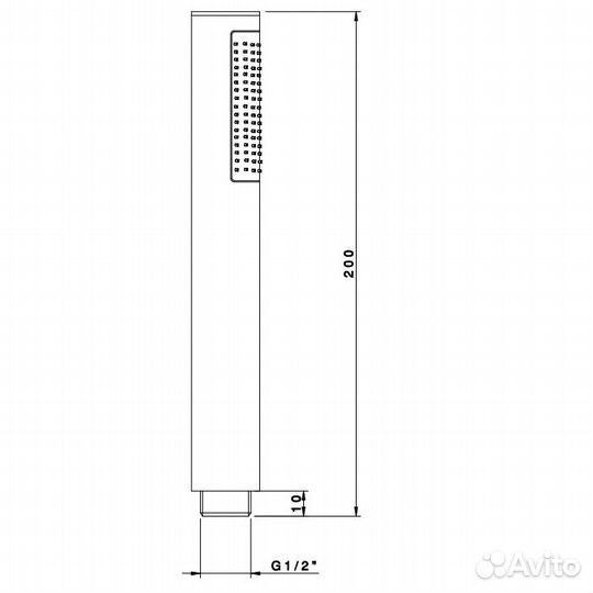 Nicolazzi Doccia Ручной душ C7135CR