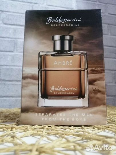 Туалетная вода мужская Амбре Балдассарини