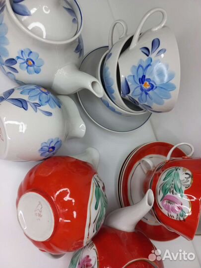 Сервизы чайные Дулево