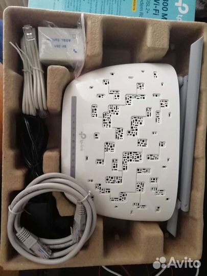 Роутер adsl + TP-link TD-W8961N