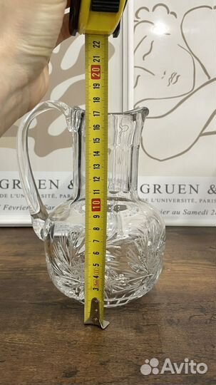 Графин хрустальный СССР
