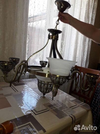 Люстра потолочная подвесная большая