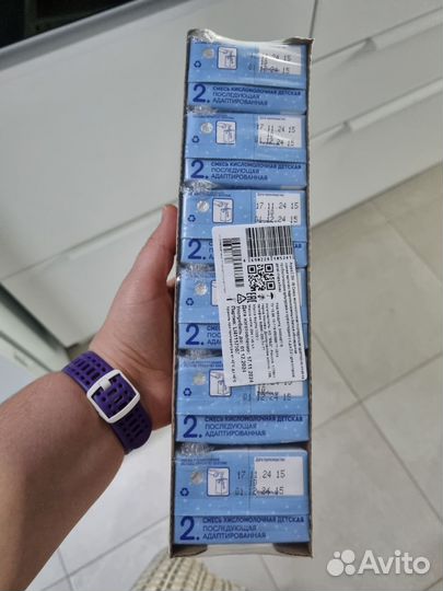 Смесь Агуша2 адаптированная