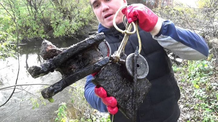 Магнит Ф 200*2 поиск Артефактов,металла в Твери