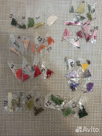 Стразы круглые для алмазной мозаики