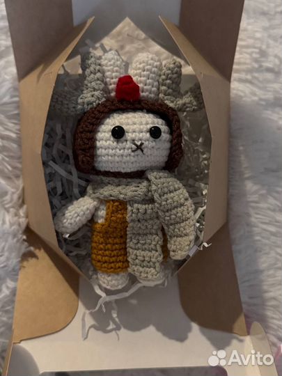 Вязаные игрушки ручной работы
