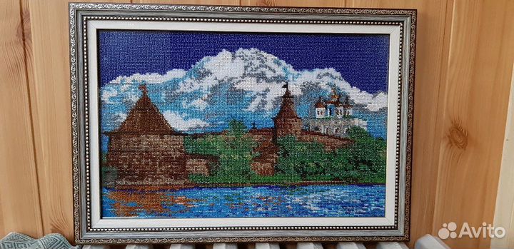 Картина бисером, мозаика