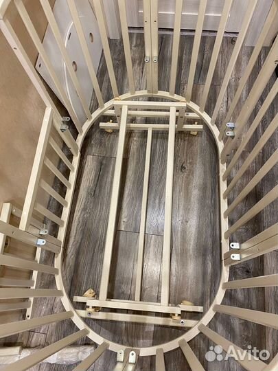 Детская кровать трансформер с маятником