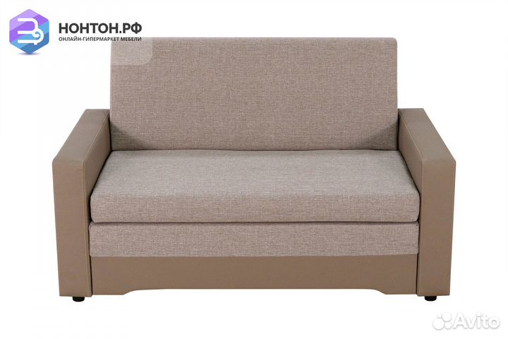 Диван выкатной Виктория-5 светло-бежевый