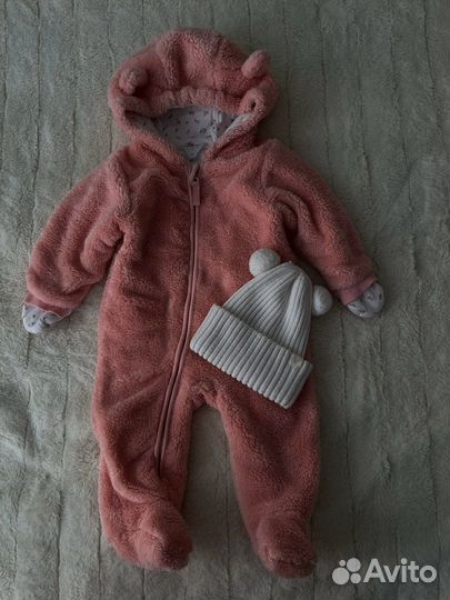 Комбинезон, шапочка