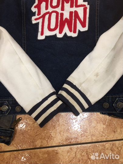 Джинсовая куртка pull bear