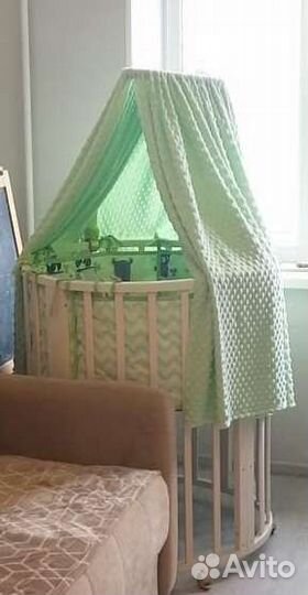 Детская кроватка трансформер 6в1