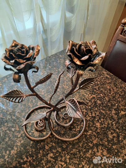 Кованая роза