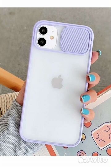 Чехол на iPhone 11 с защитой камеры