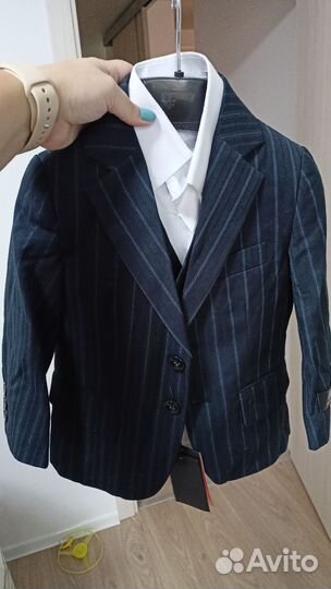 Костюм тройка+рубашка на 2 годика