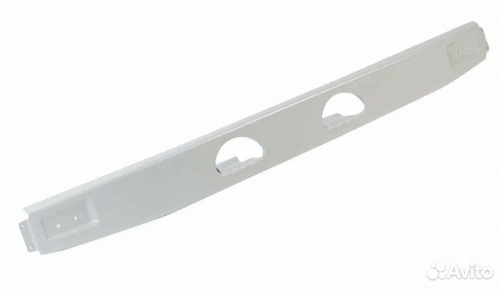 Бампер ГАЗель задний (цельнометалическая) голый ме