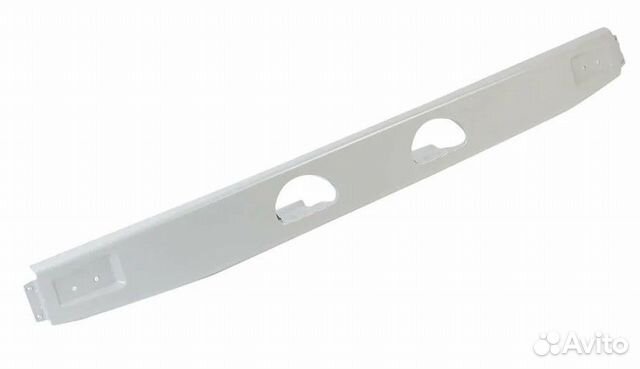 Бампер ГАЗель задний (цельнометалическая) голый ме