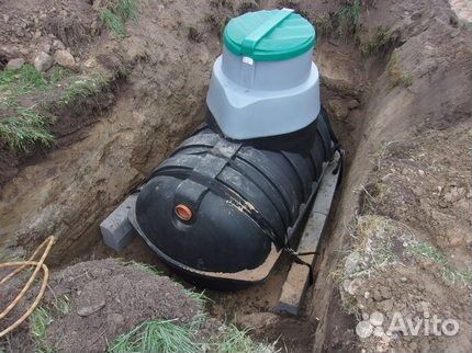 Емкость пластиковая под септик для канализации