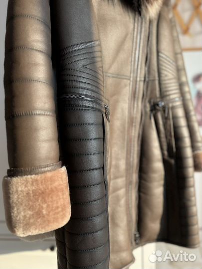 Дубленка женская натур кожа и мех