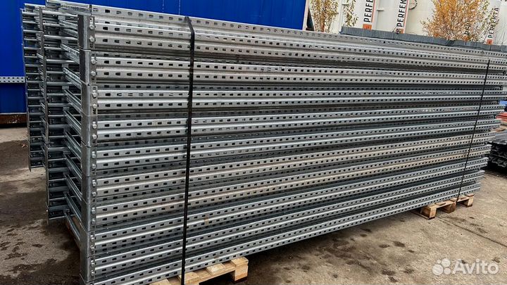 Фронтальные стеллажи паллетные Metech Б/у № 5532