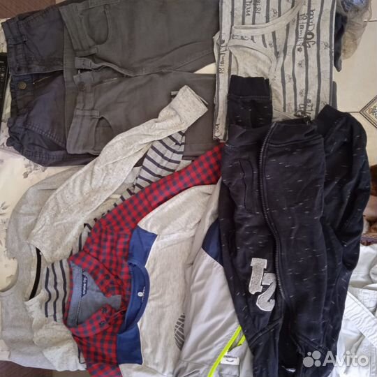 Вещи пакетом на мальчика рост 134 140