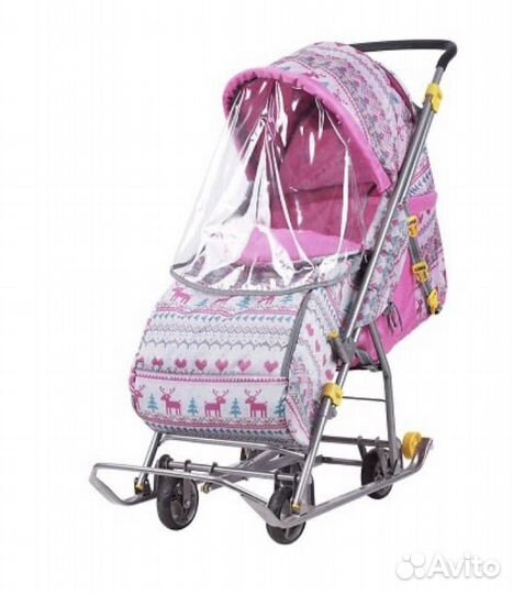 Санки-коляска