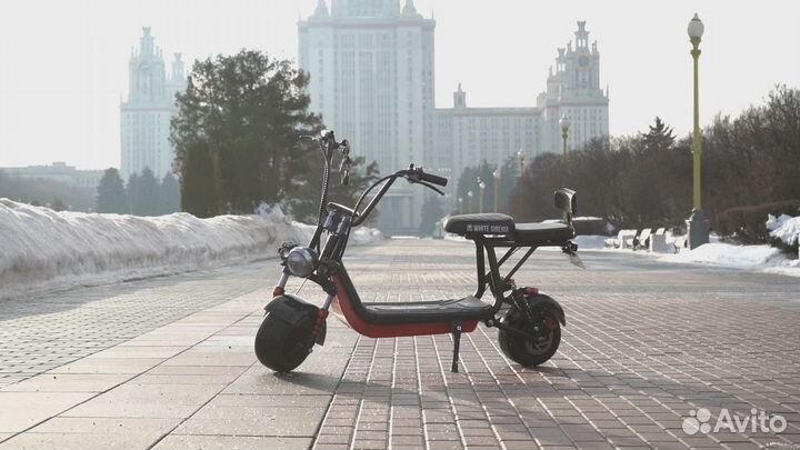 Электробайк White Siberia Mini R