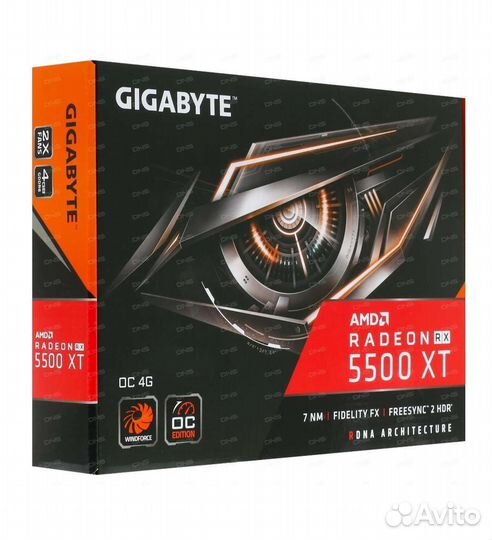 Видеокарта AMD Radeon RC 5500 XT OV 4G