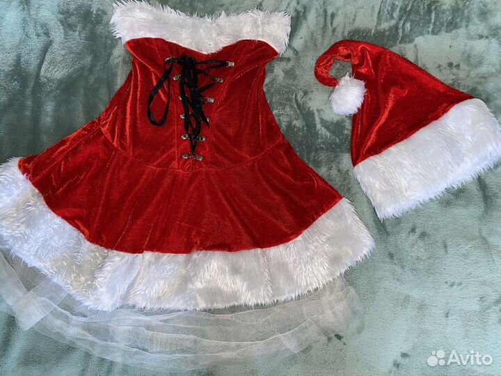 Костюм новогодний, санта