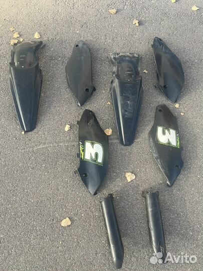 Пластик на кроссовый мотоцикл